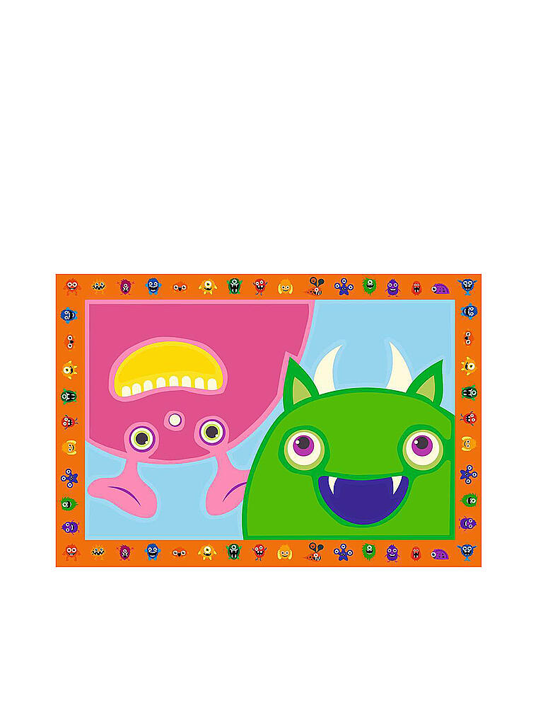 RAVENSBURGER | Malen nach Zahlen 28941 – Lustige Monster | keine Farbe