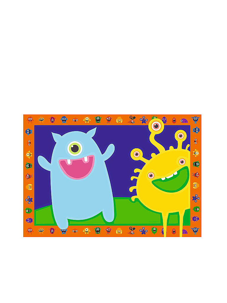 RAVENSBURGER | Malen nach Zahlen 28941 – Lustige Monster | keine Farbe