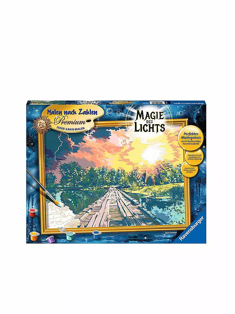 RAVENSBURGER | Malen nach Zahlen 28989 – Magie des Lichts | keine Farbe