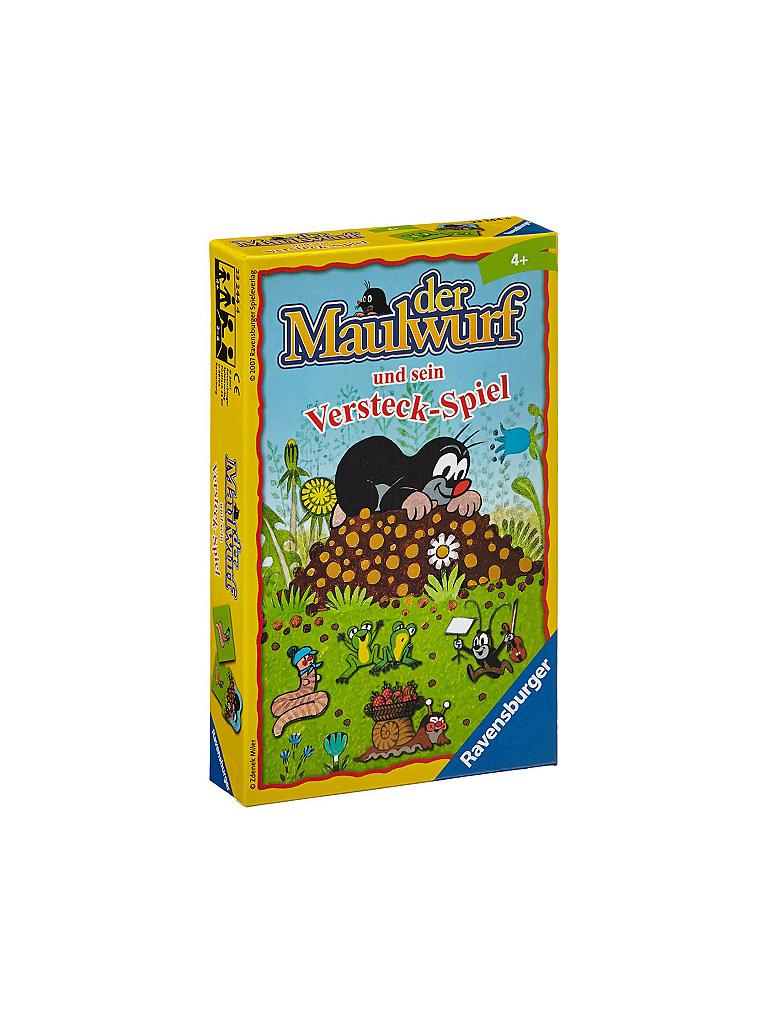 RAVENSBURGER | Maulwurf Versteckspiel - Mitbringspiel  | keine Farbe