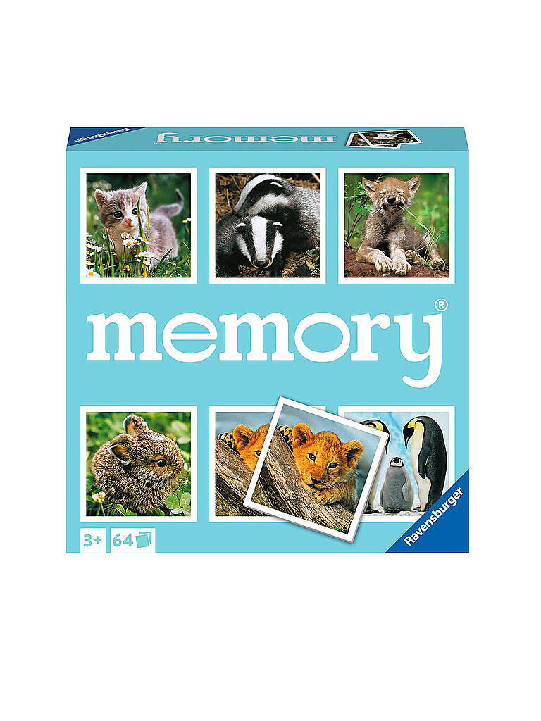 RAVENSBURGER | memory® Tierkinder | keine Farbe