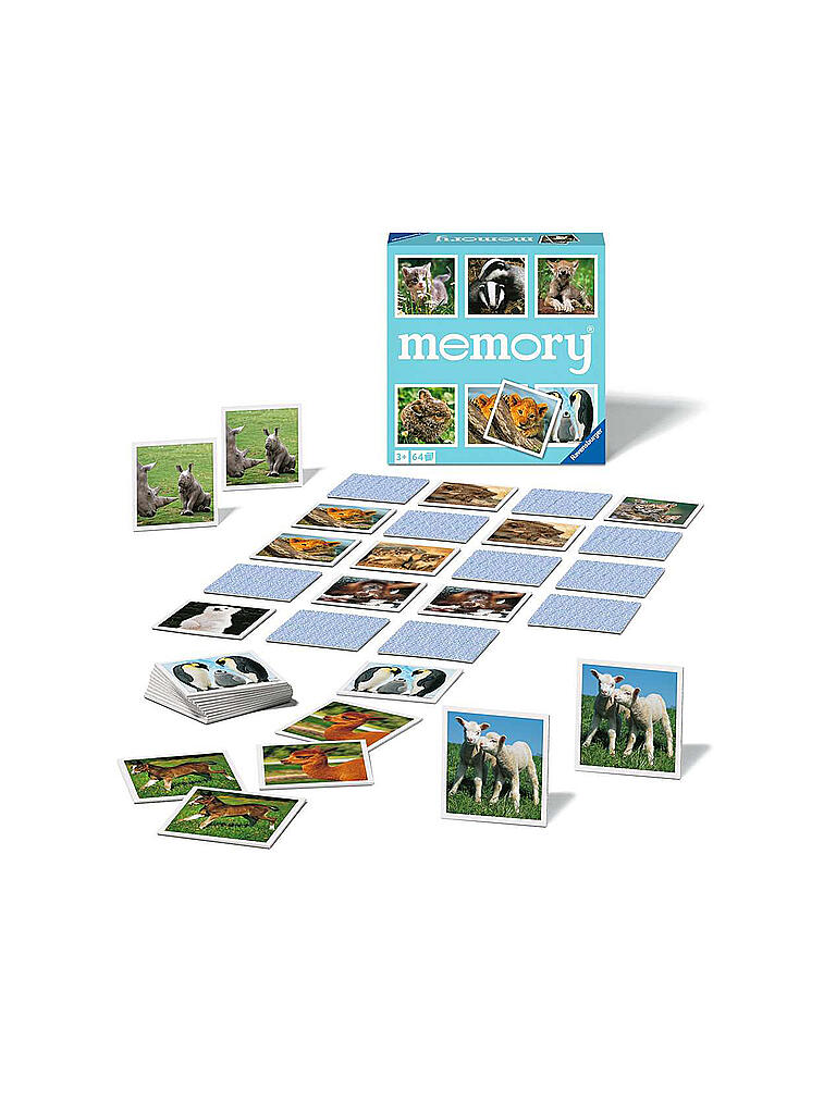RAVENSBURGER | memory® Tierkinder | keine Farbe