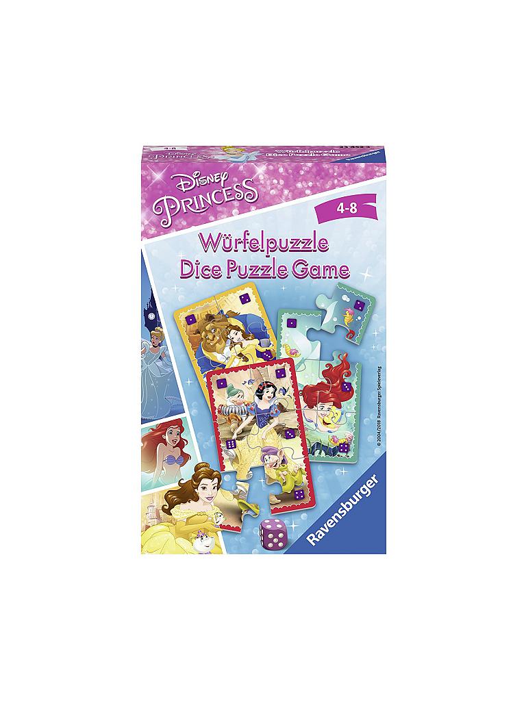 RAVENSBURGER | Mitbringspiel - Disney Princess Würfelpuzzle  | 