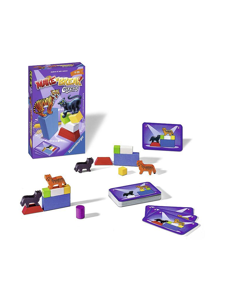 RAVENSBURGER | Mitbringspiel - Make 'n' Break Circus  | 