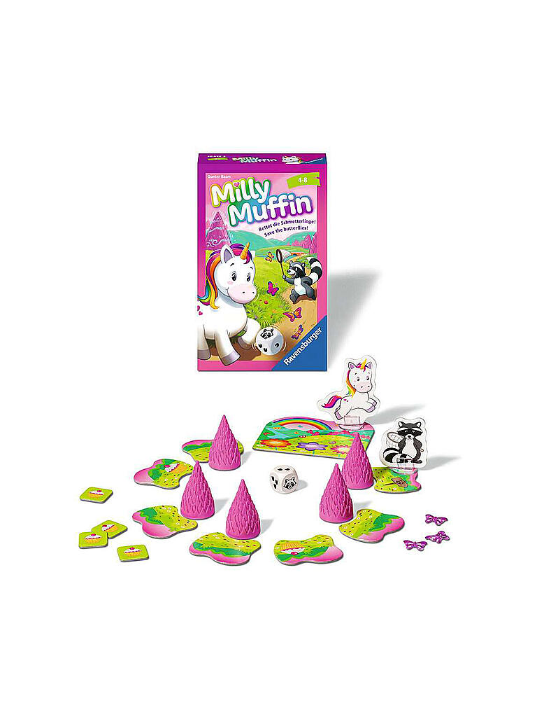 RAVENSBURGER | Mitbringspiel - Milly Muffin - Rettet die Schmetterlinge | keine Farbe