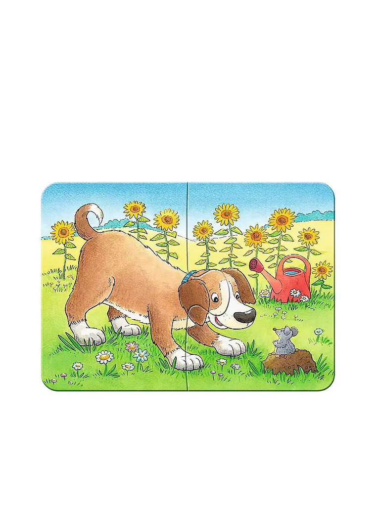 RAVENSBURGER | Niedliche Haustiere - my first puzzle mit 2,4,6,8 Teilen | keine Farbe