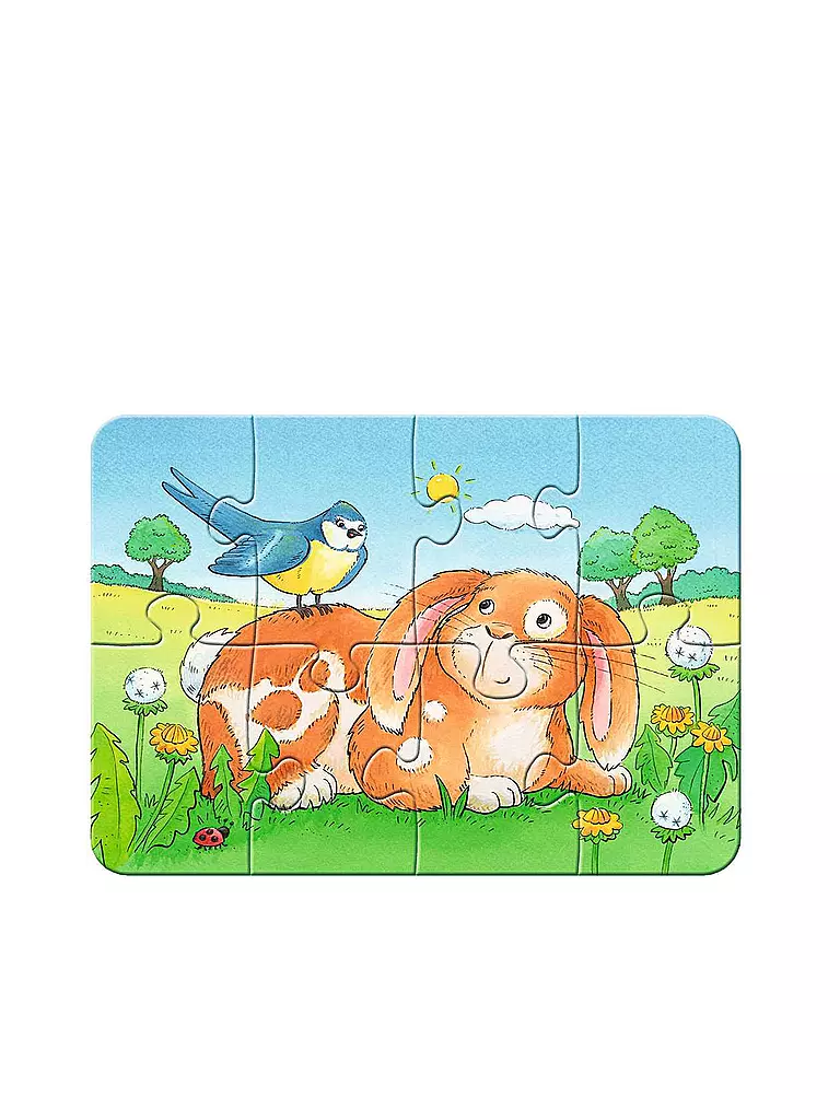 RAVENSBURGER | Niedliche Haustiere - my first puzzle mit 2,4,6,8 Teilen | keine Farbe