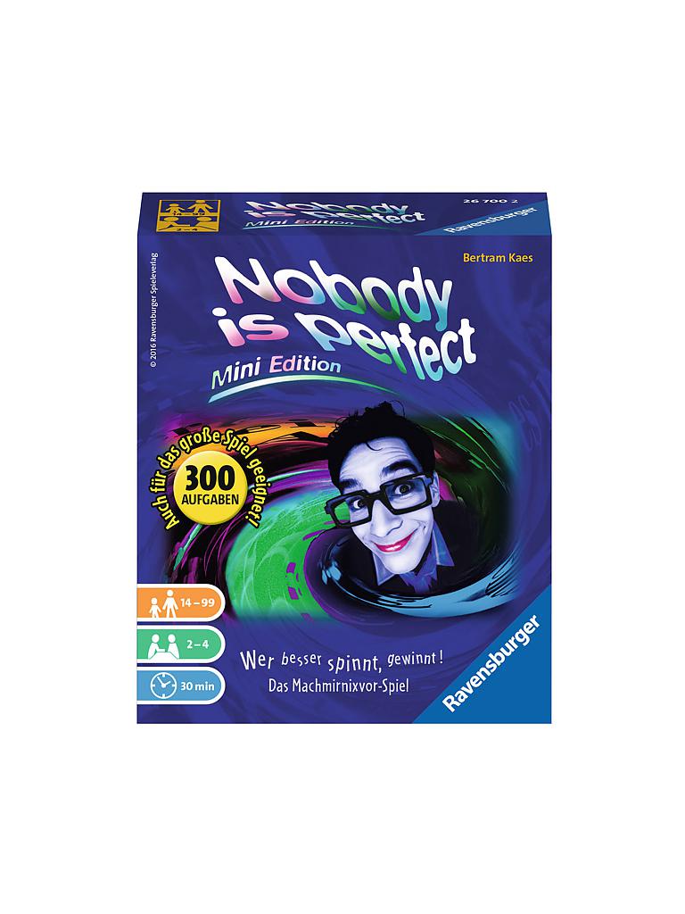 RAVENSBURGER | Nobody is perfect - Mini Edition | keine Farbe