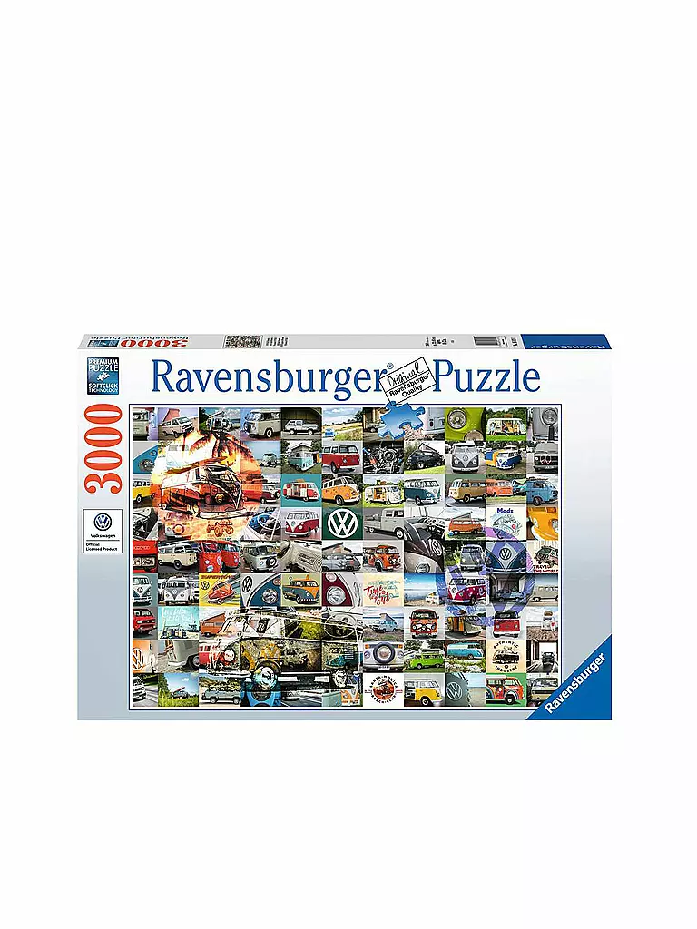 RAVENSBURGER | Puzzle - 99 Bulli Moments - 3000 Teile | keine Farbe