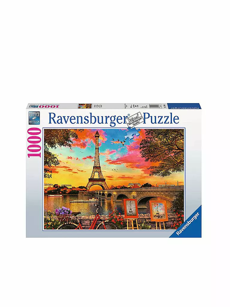 RAVENSBURGER | Puzzle - Abendstimmung in Paris - 1000 Teile | keine Farbe