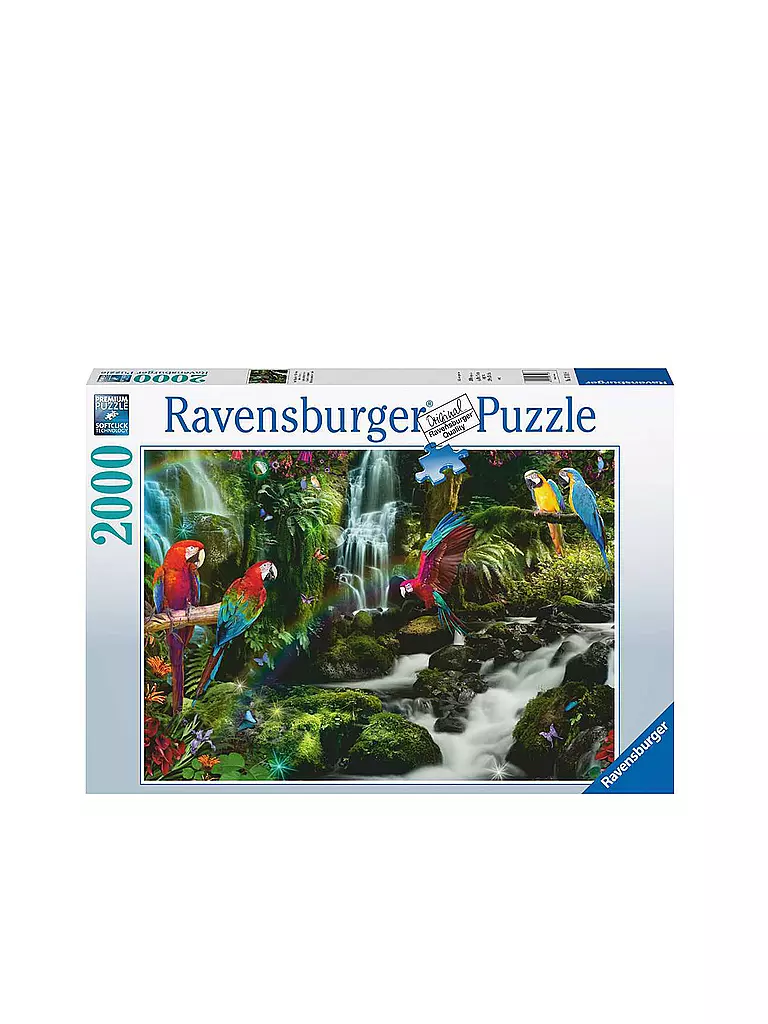 RAVENSBURGER | Puzzle - Bunte Papageien im Dschungel - 2000 Teile | keine Farbe