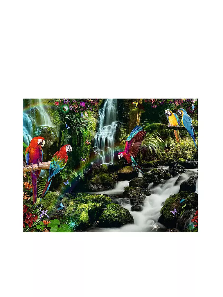 RAVENSBURGER | Puzzle - Bunte Papageien im Dschungel - 2000 Teile | keine Farbe
