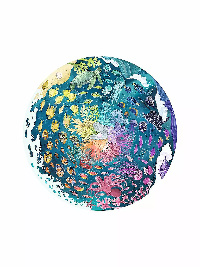 RAVENSBURGER | Puzzle - Circle of Colors - Ocean & Submarine 500 Teile | keine Farbe