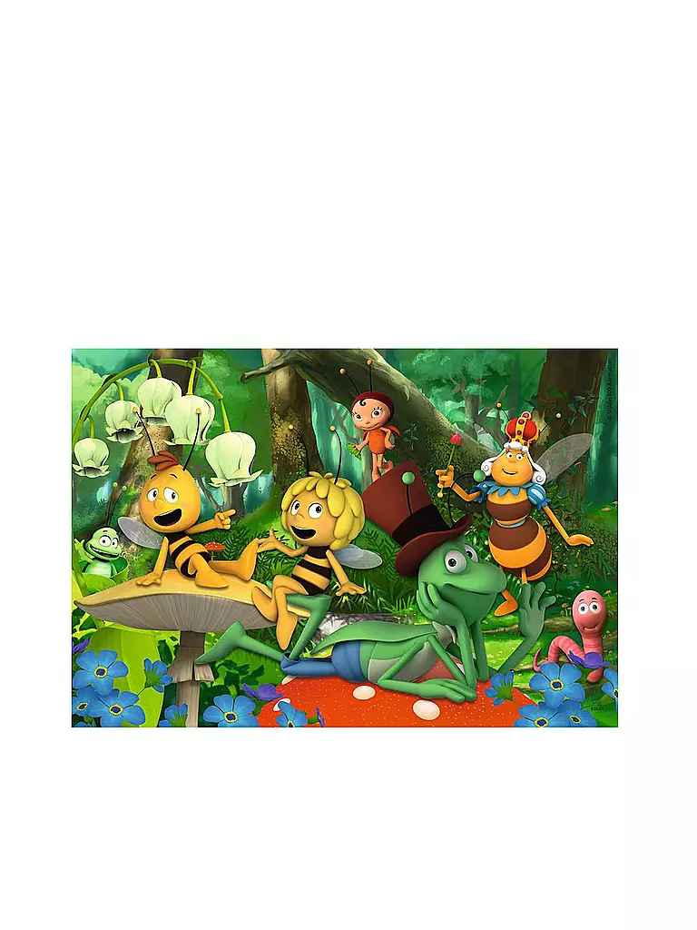 RAVENSBURGER | Puzzle - Die kleine Biene Maja 2x24 Teile | keine Farbe