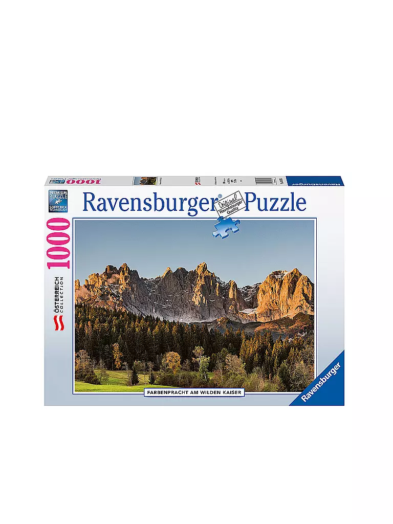 RAVENSBURGER | Puzzle - Farbenpracht am wilden Kaiser 1000 Teile | keine Farbe