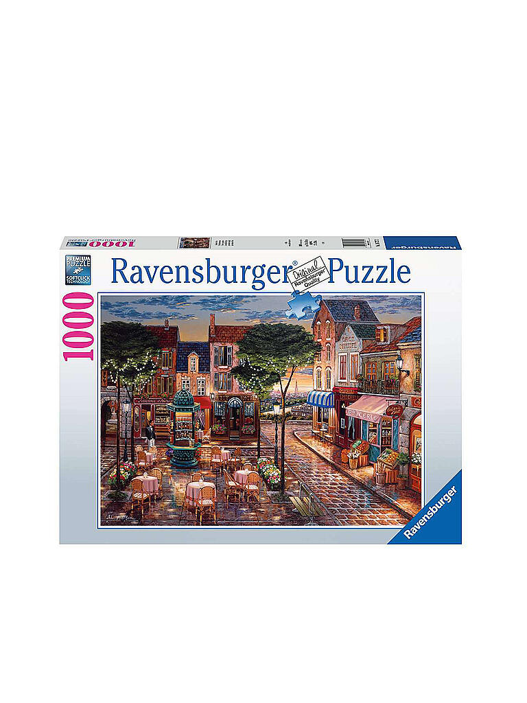 RAVENSBURGER | Puzzle - Gemaltes Paris - 1000 Teile | keine Farbe