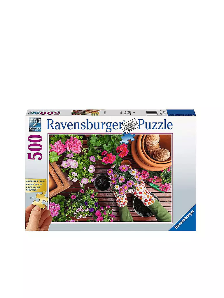 RAVENSBURGER | Puzzle - Große Gartenliebe 500 Teile  | keine Farbe