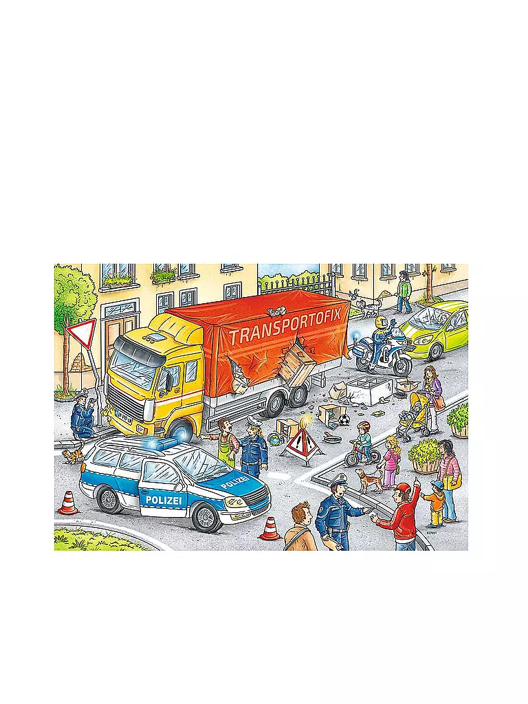 RAVENSBURGER | Puzzle - Helden im Einsatz 2x24 Teile | keine Farbe