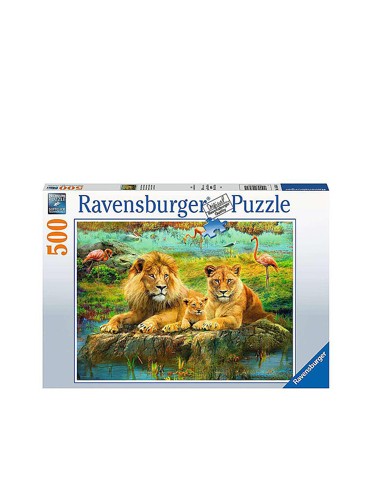 RAVENSBURGER | Puzzle - Löwen in der Savanne - 500 Teile | keine Farbe
