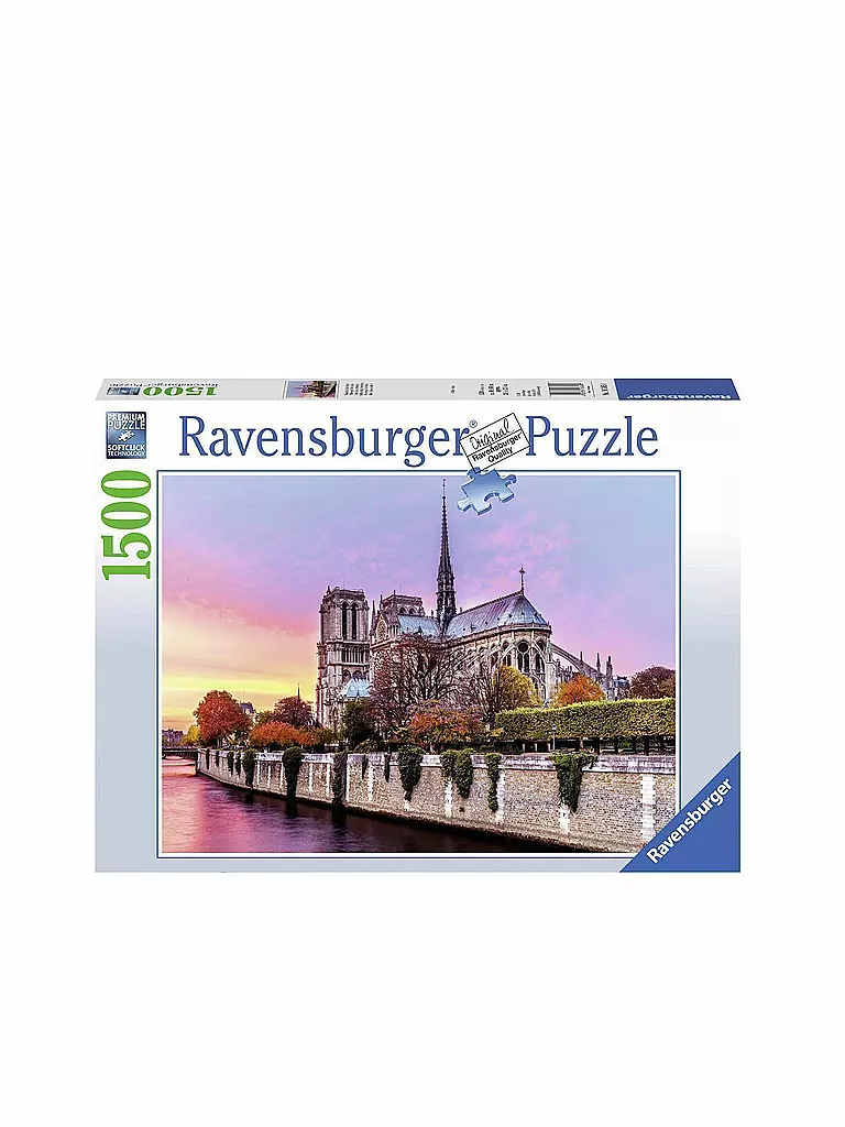 RAVENSBURGER | Puzzle - Malerisches Notre Dame 1500 Teile | keine Farbe