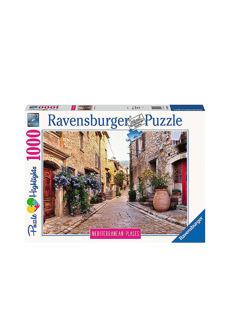 RAVENSBURGER | Puzzle - Mediterranean Places - France 1000 Teile | keine Farbe
