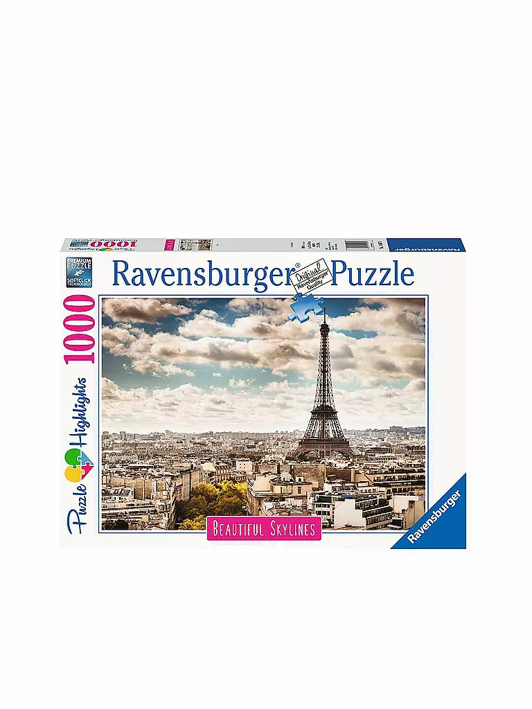 RAVENSBURGER | Puzzle - Paris - 1000 Teile | keine Farbe
