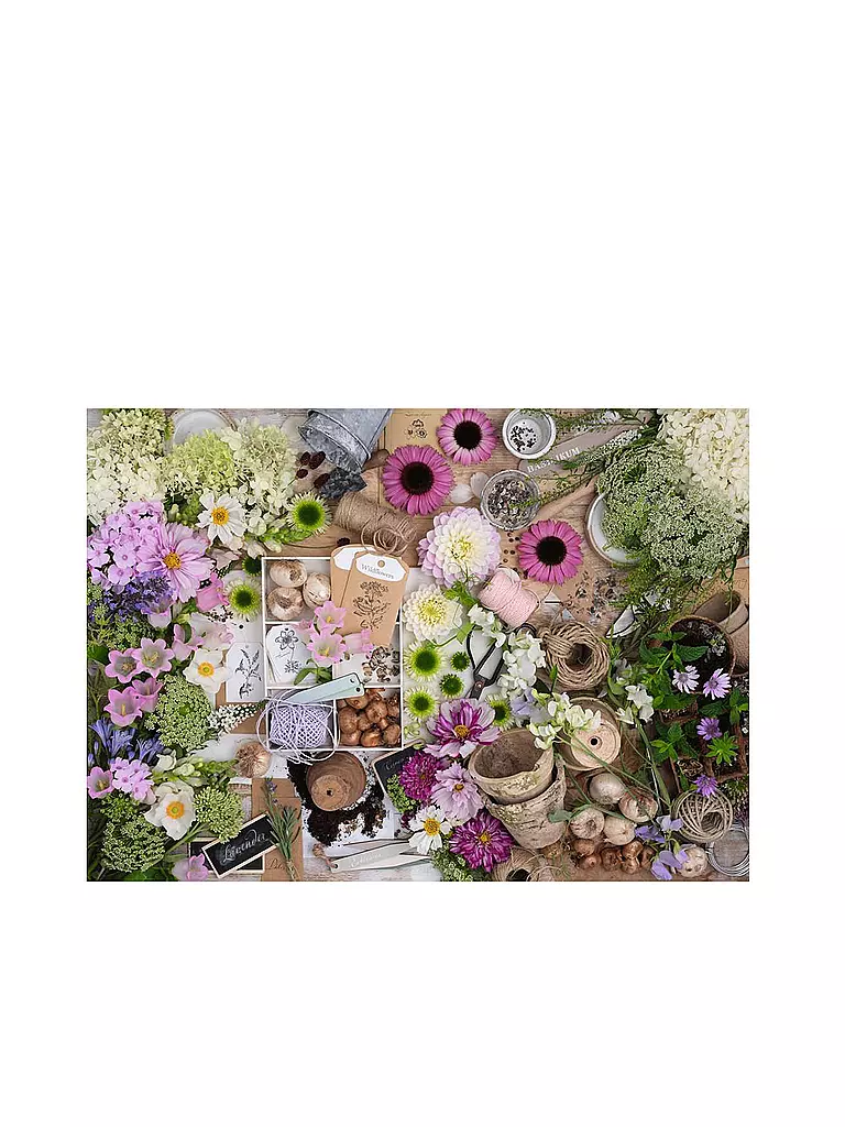 RAVENSBURGER | Puzzle - Prachtvolle Blumenliebe 1000 Teile | keine Farbe