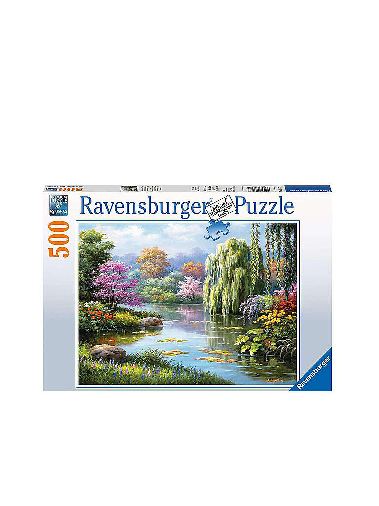 RAVENSBURGER | Puzzle - Romantik am Teich - 500 Teile | keine Farbe