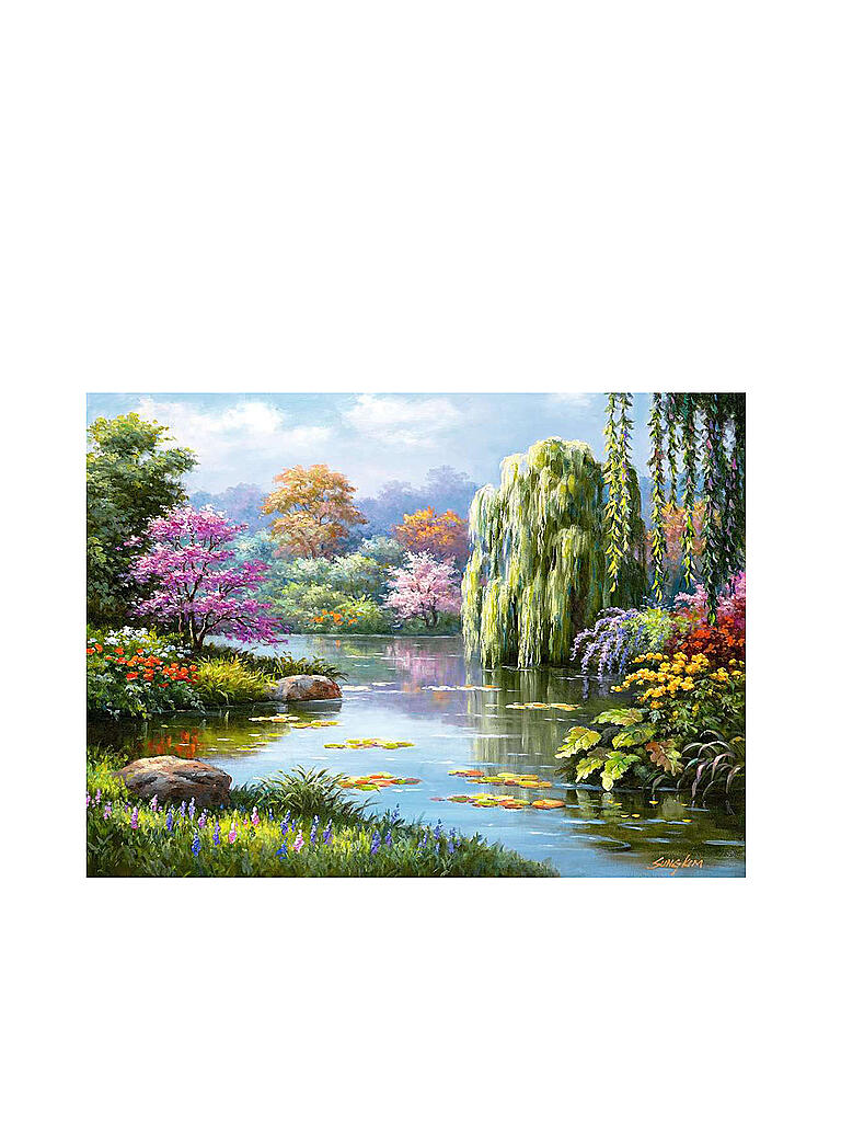RAVENSBURGER | Puzzle - Romantik am Teich - 500 Teile | keine Farbe