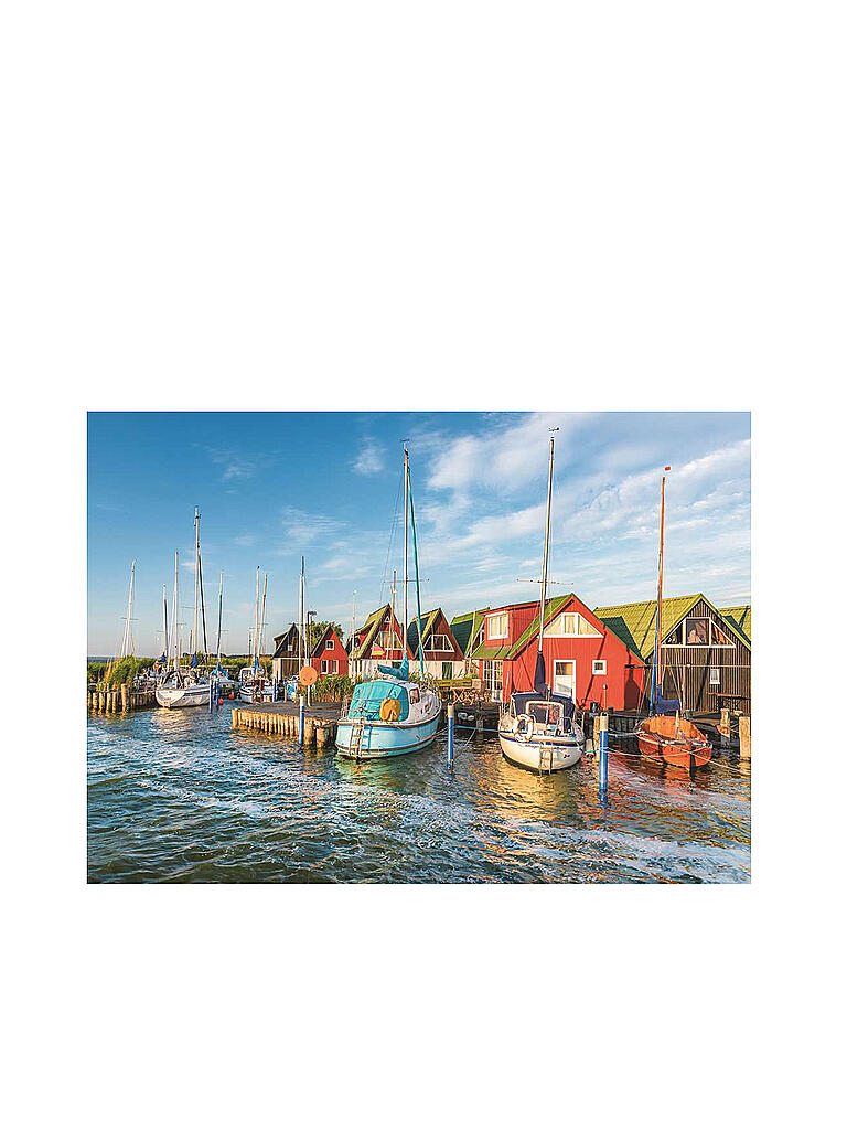 RAVENSBURGER | Puzzle - Romantische Hafenwelt von Ahrenshoop - Deutschland Collection 1000 Teile | keine Farbe