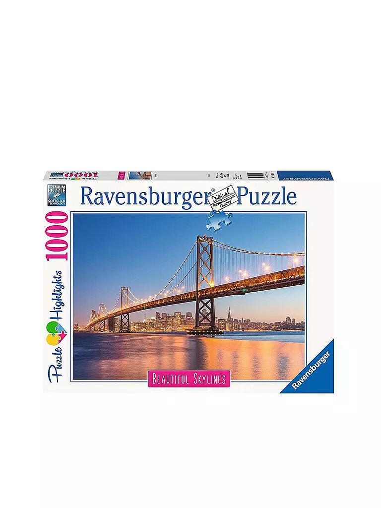 RAVENSBURGER | Puzzle - San Francisco - 1000 Teile | keine Farbe