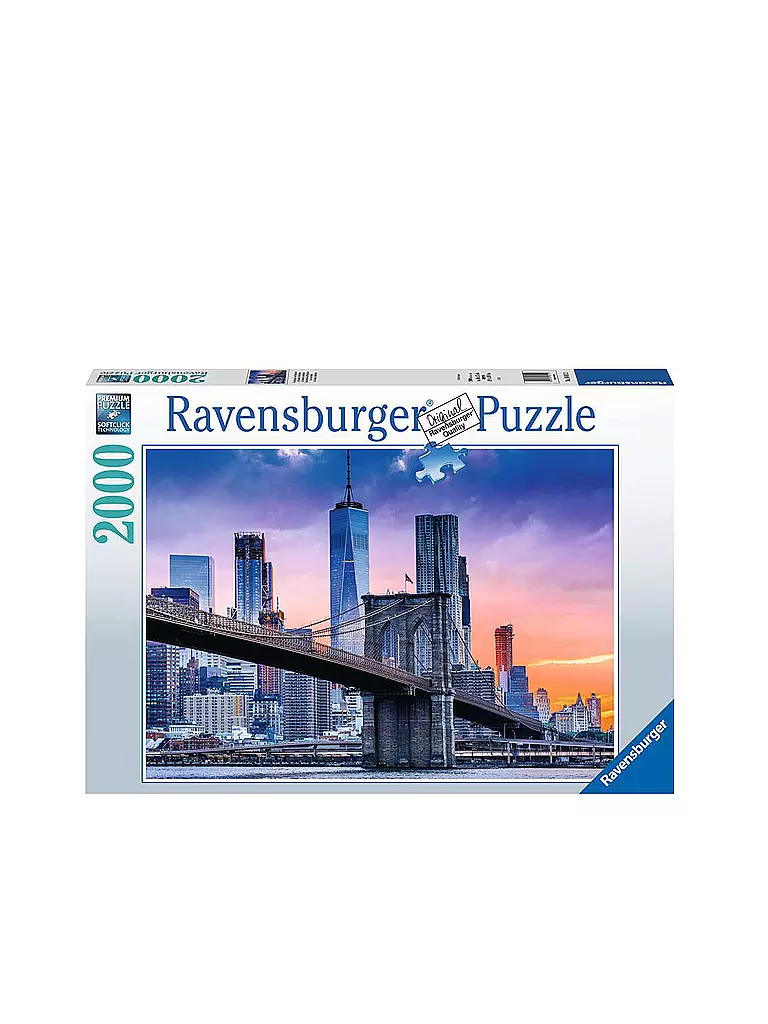 RAVENSBURGER | Puzzle - Von Brooklyn nach Manhatten - 2000 Teile | keine Farbe
