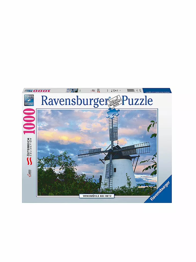 RAVENSBURGER | Puzzle - Windmühle bei Retz 1000 Teile | keine Farbe