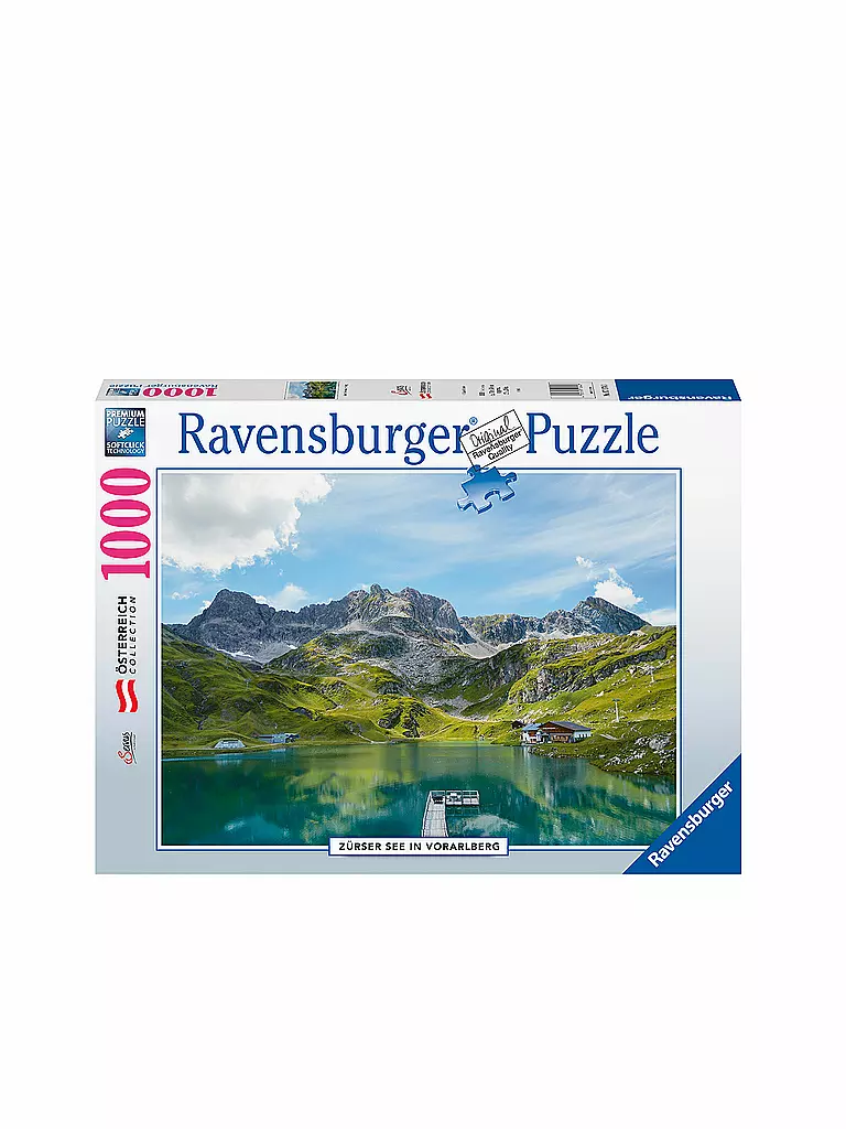 RAVENSBURGER | Puzzle - Zürser See in Vorarlberg 1000 Teile | keine Farbe