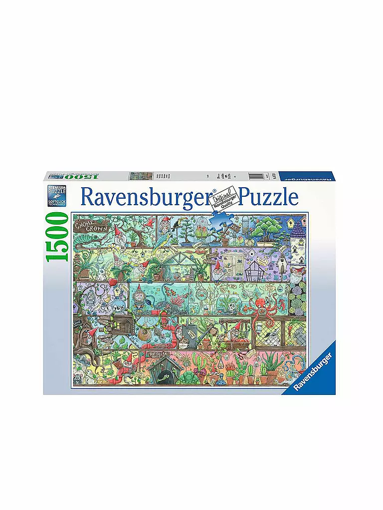 RAVENSBURGER | Puzzle - Zwerge im Regal - 1500 Teile | keine Farbe