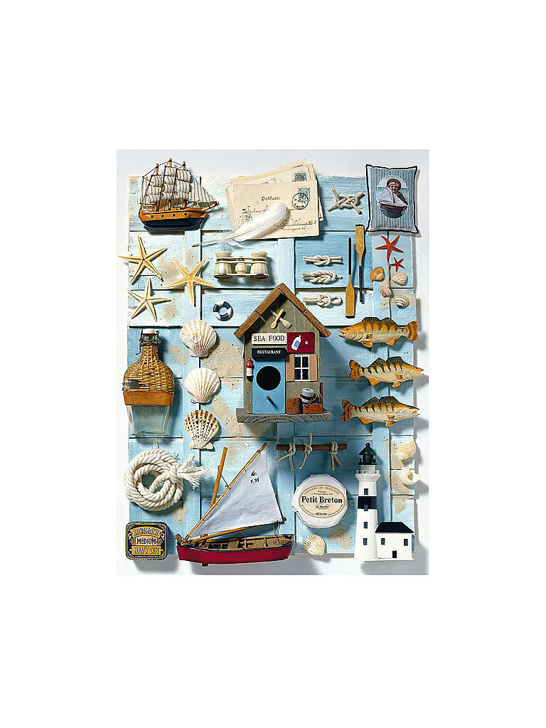 RAVENSBURGER | Puzzle 16588 - Maritimes Flair - 500 Teile | keine Farbe
