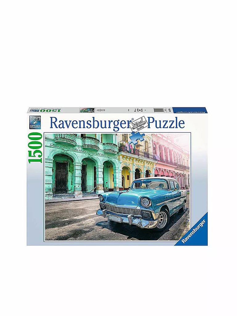 RAVENSBURGER | Puzzle 16710 - Cars Cuba - 1500 Teile | keine Farbe