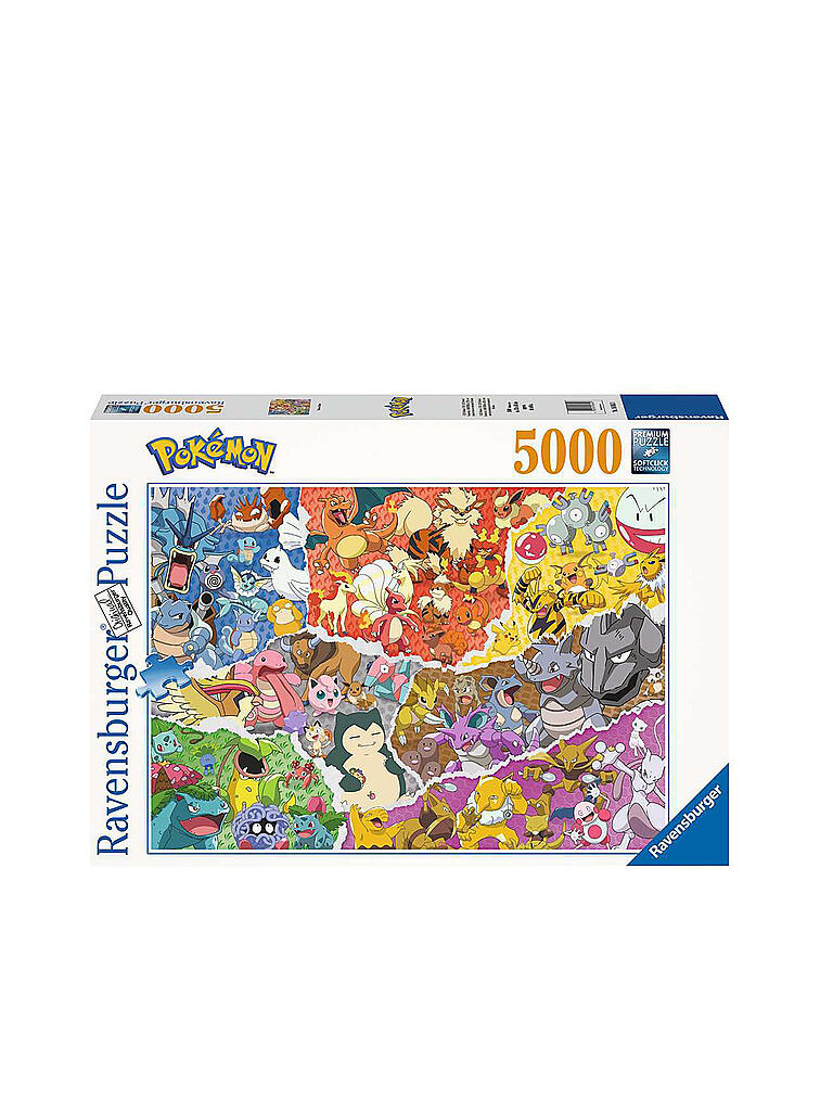 RAVENSBURGER | Puzzle 16845 – Pokémon Allstars – 5000 Teile | keine Farbe