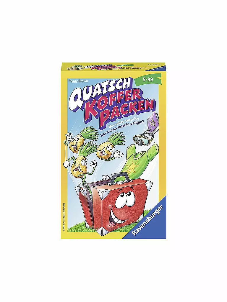 RAVENSBURGER | Quatsch Koffer packen - Mitbringspiel  | keine Farbe