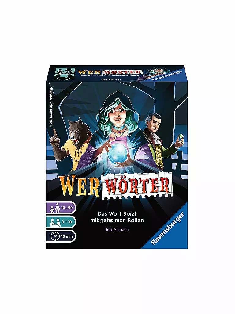 RAVENSBURGER | Ratespiel - Werwörter | transparent