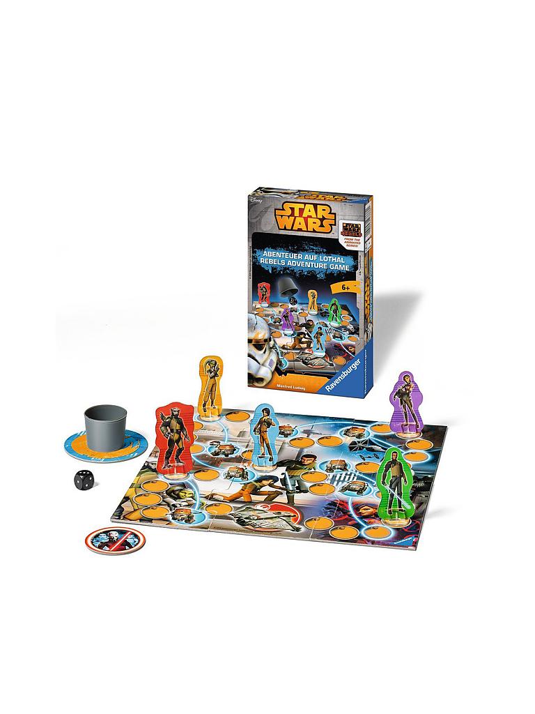 RAVENSBURGER | Star Wars Brettspiele Rebels Abenteuer auf Lothal - Mitbringspiel  | 