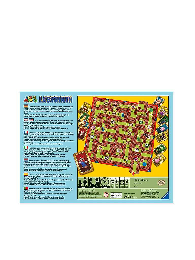 RAVENSBURGER | Super Mario™ Labyrinth | keine Farbe