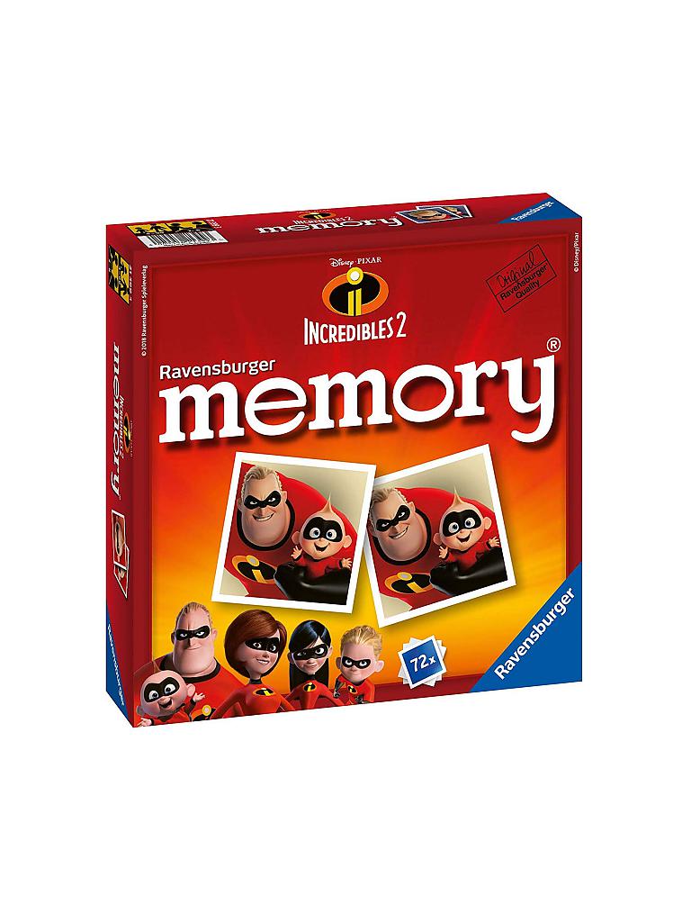 RAVENSBURGER | The Incredibles 2 Memory Spiel 21399 | keine Farbe