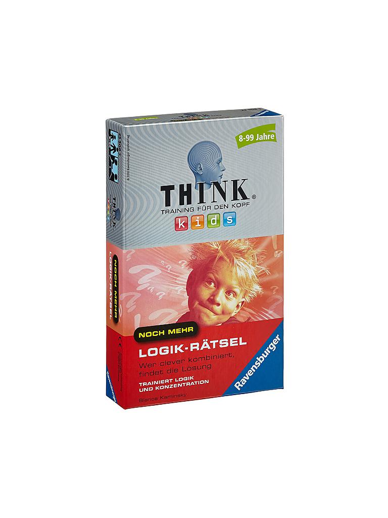 RAVENSBURGER | Think Kids - Noch mehr Logik-Rätsel - Mitbringspiel  | keine Farbe