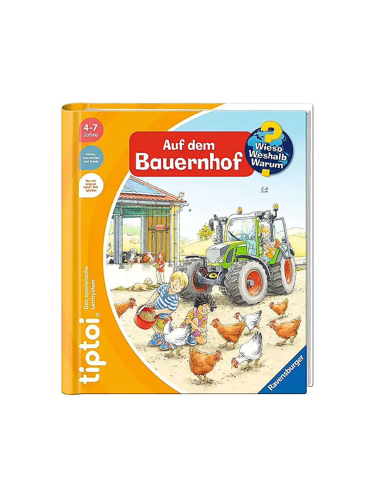 RAVENSBURGER | TIPTOI  Wieso Weshalb Warum - Auf dem Bauernhof  | Bunt