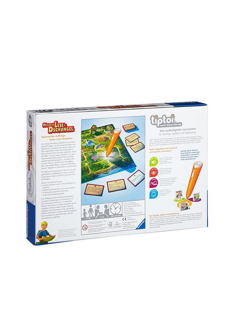 RAVENSBURGER | Tiptoi - Mission im Lesedschungel | 