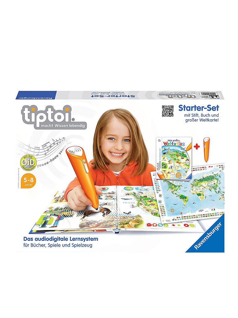 RAVENSBURGER | TIPTOI - Starterset mit Stift "Weltatlas" | 999