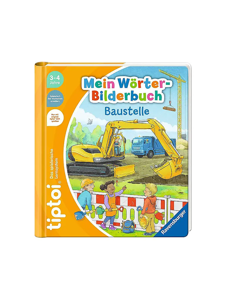 RAVENSBURGER | TIPTOI Mein Wörter-Bilderbuch - Baustelle | Bunt