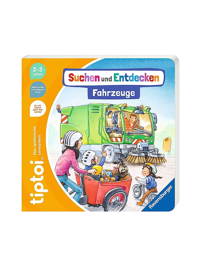 RAVENSBURGER | TIPTOI Suchen und Entdecken - Fahrzeuge | Bunt