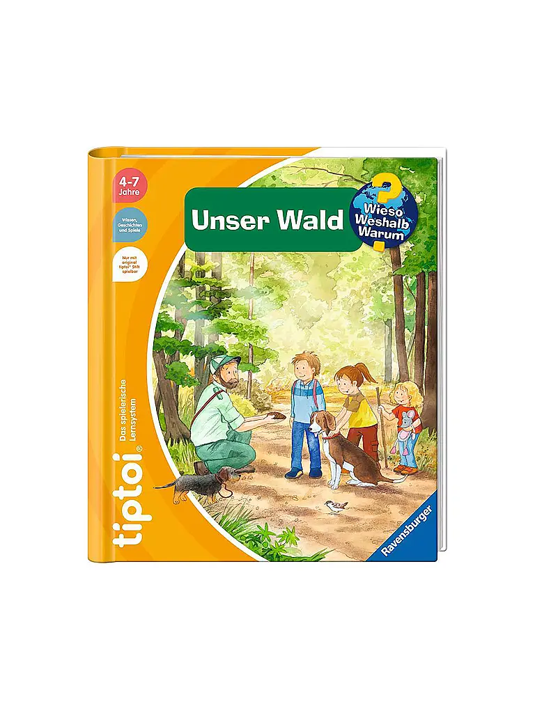RAVENSBURGER | TIPTOI Wieso Weshalb Warum - Unser Wald | Bunt